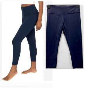 90 Degree By Reflex Blue 21' Leggings Size Medium